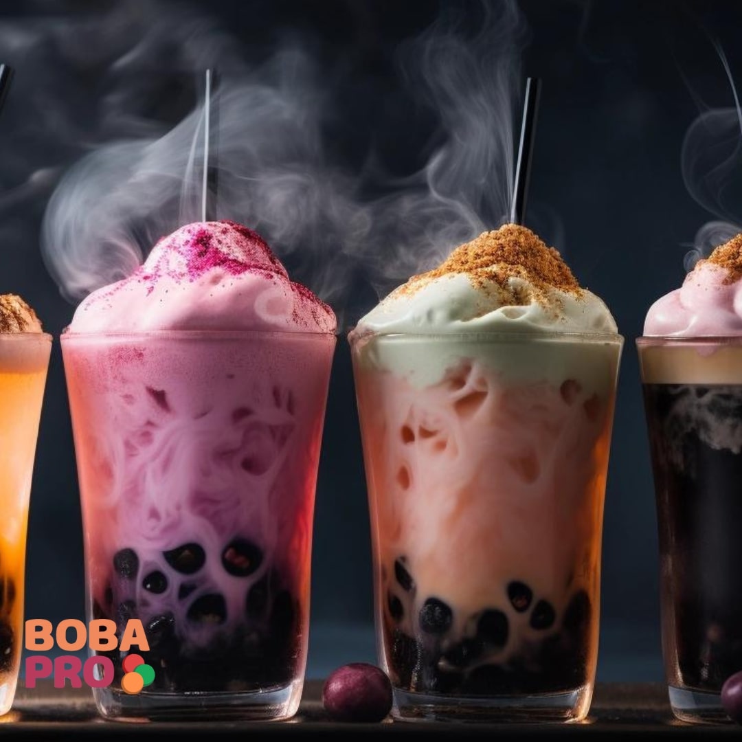 Pack Carte Bubble Tea – Essentiels Pro