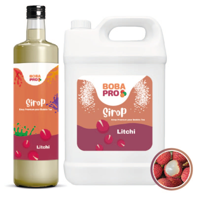 Sirop de Litchi pour Bubble Tea