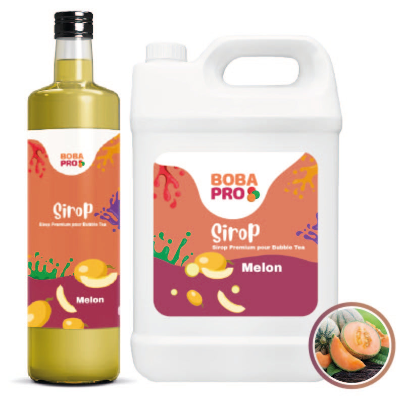 Sirop de Melon pour Bubble Tea