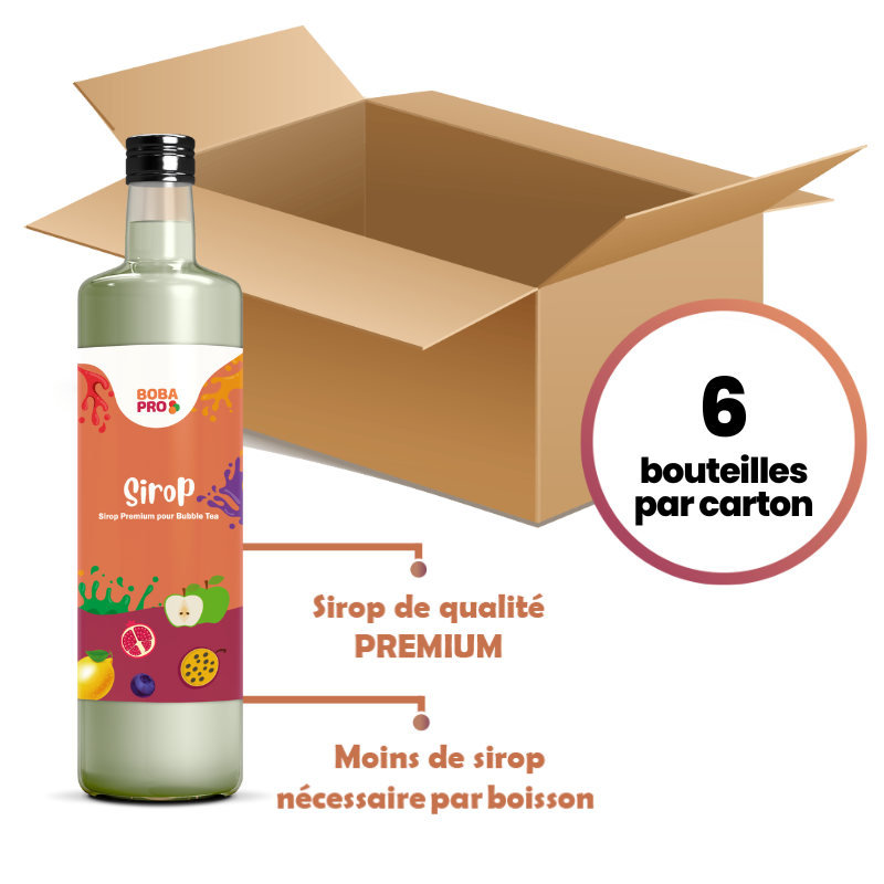 Sirop de Litchi pour Bubble Tea