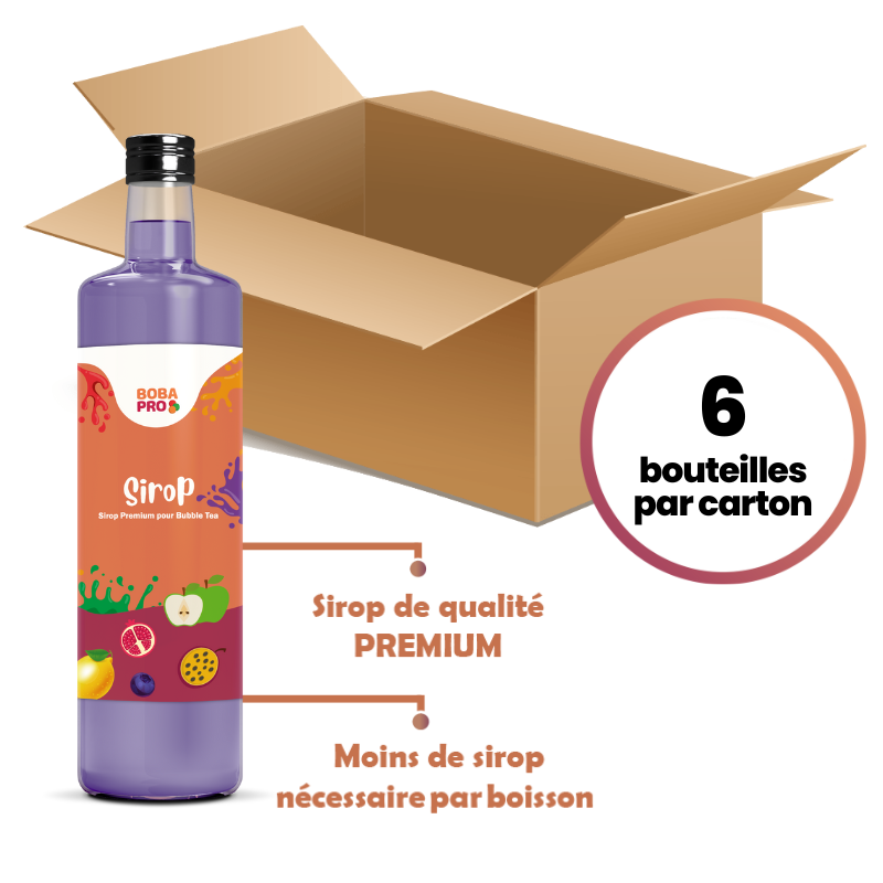 Sirop de Myrtilles pour Bubble Tea