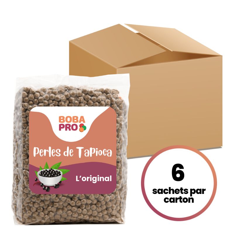 Perles de Tapioca – Topping Bubble Tea