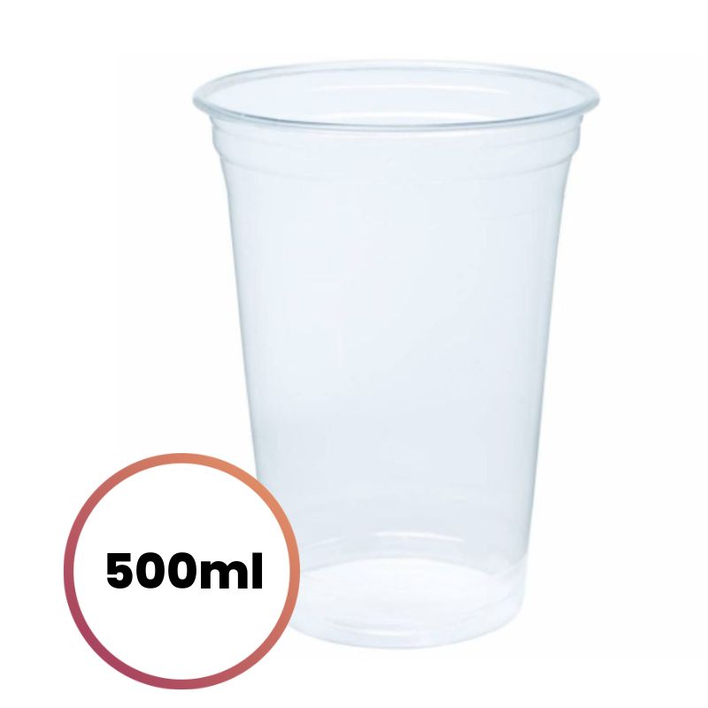 Gobelets en plastique 500ml
