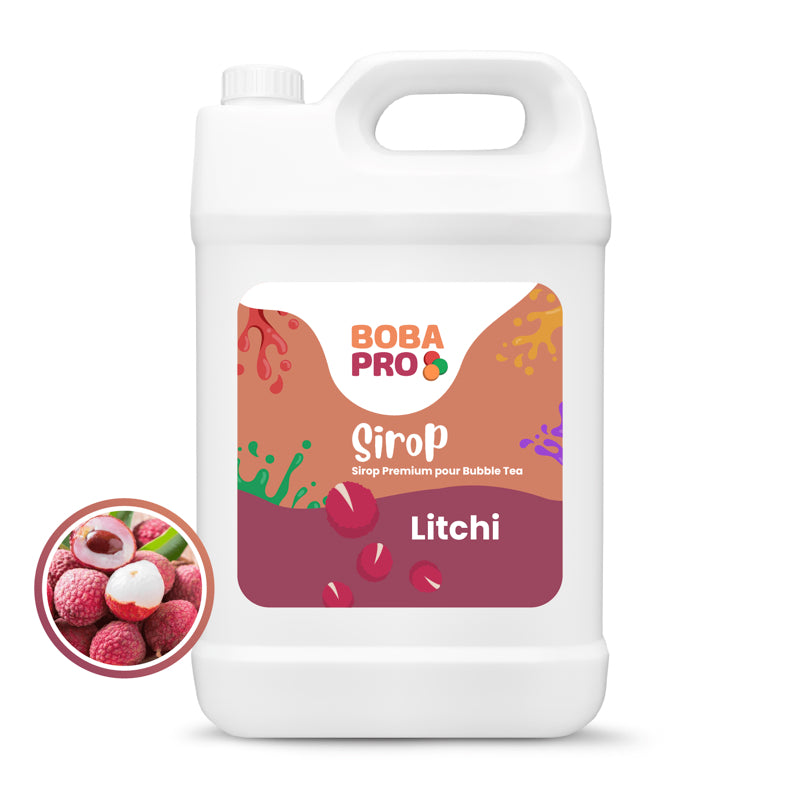 Sirop de Litchi pour Bubble Tea