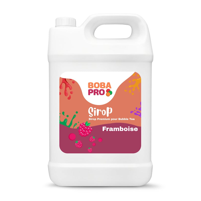 Sirop de Framboise pour Bubble Tea