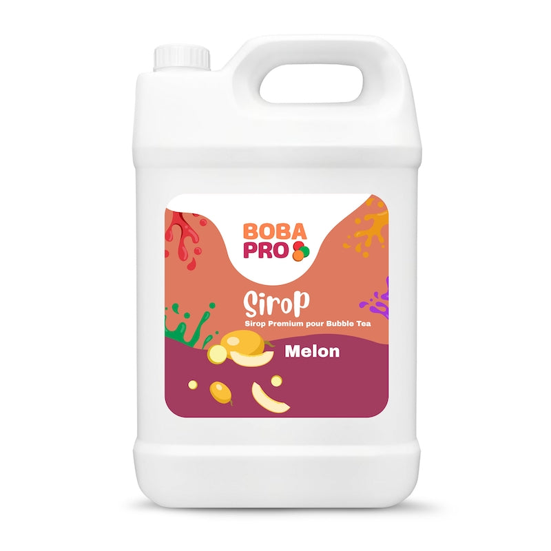Sirop de Melon pour Bubble Tea