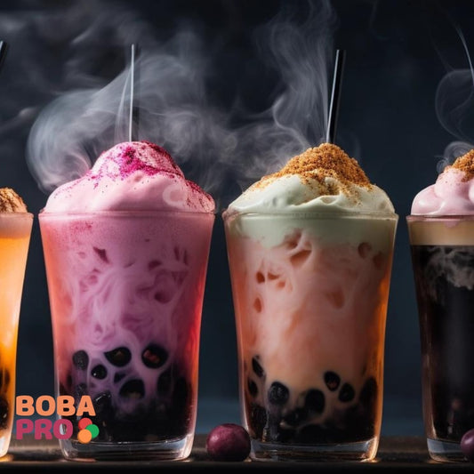 Pack Carte Bubble Tea – Essentiels Pro