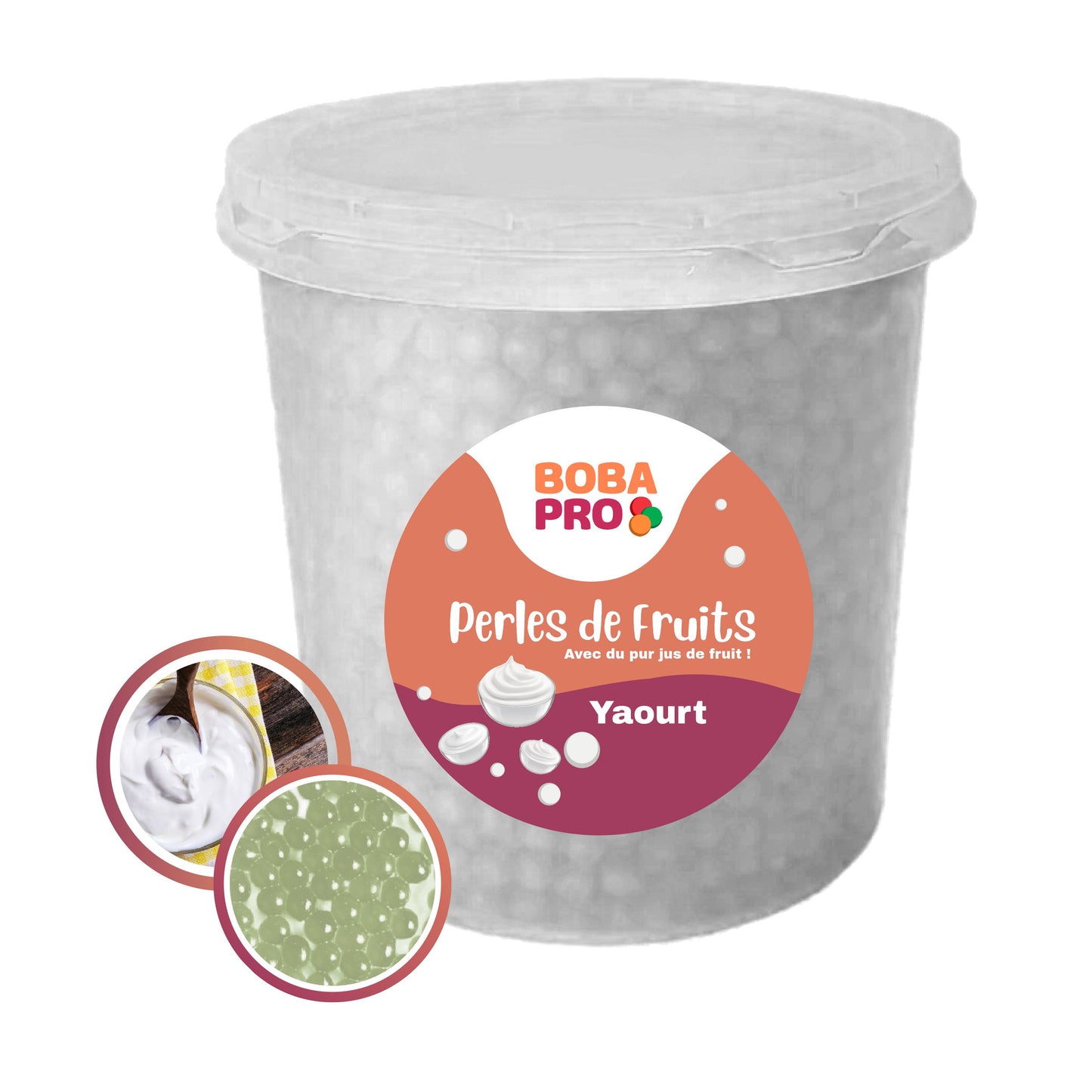 Perles de Yogurt - Popping Boba Yogurt - Perles de fruits
